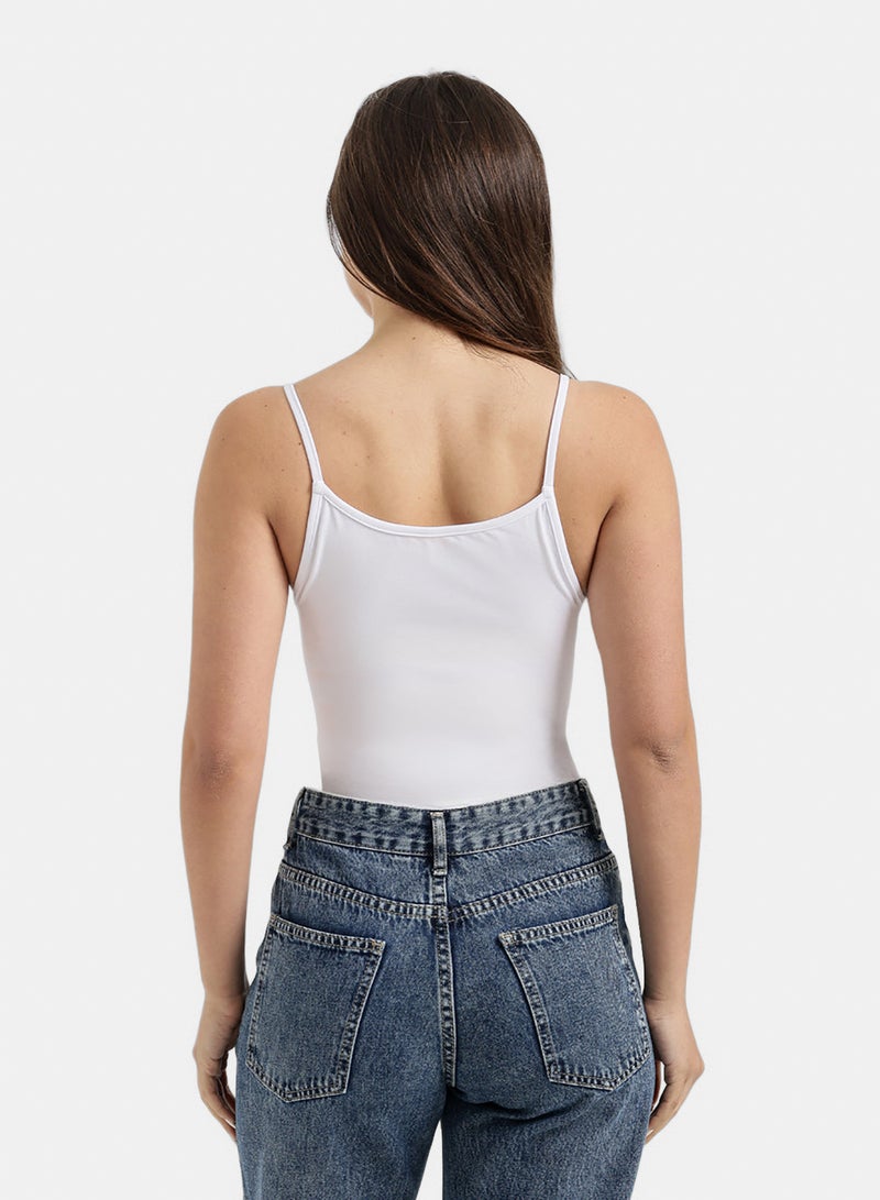 Carina Spaghetti Strap Cami Bodysuit - Image 3